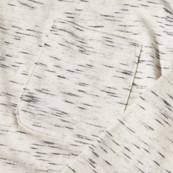 Left Field NYC L/S 40's Tee - Oatmeal Heather - Picture 3 of 3